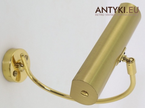 kinkiet vintage do oświetlania grafiki