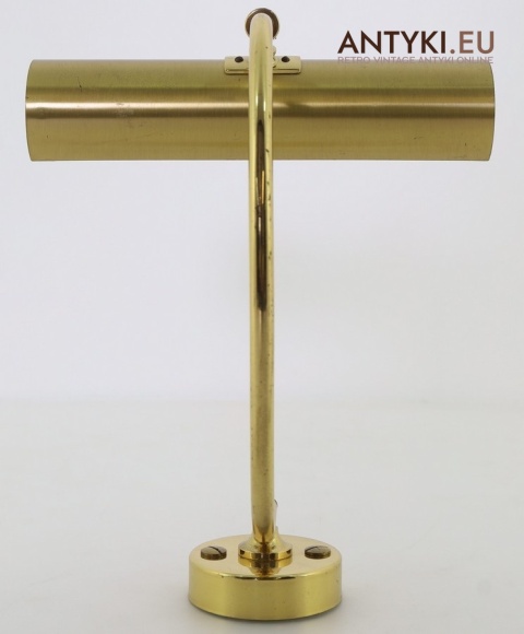 kinkiet mosiężny z epoki do obrazu