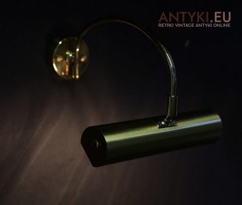 kinkiet vintage do lustra łazienkowego