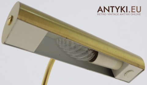 kinkiet mosiężny do lustra vintage