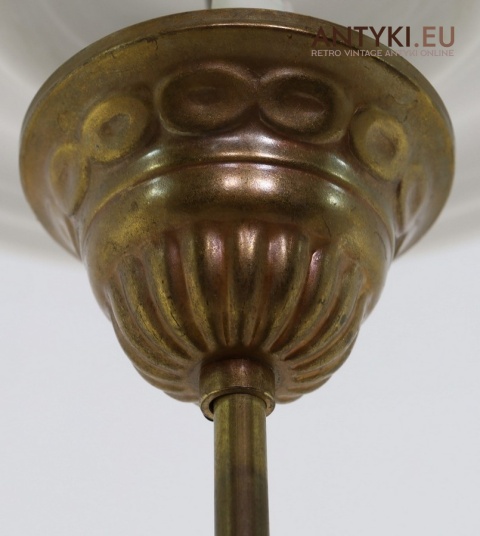 mosiądz antyczne lampy
