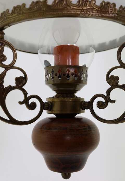 wisząca lampa retro do kuchni w stylu vintage