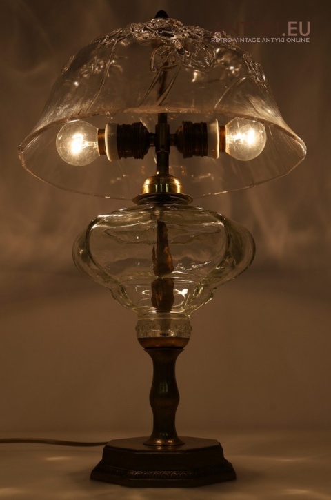 lampa stołowa klasyczna vintage do salonu
