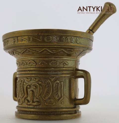 moździerz anno 1480 dekoracyjny