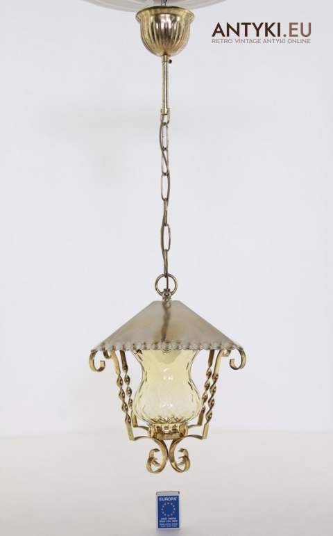 lampa na ganek retro