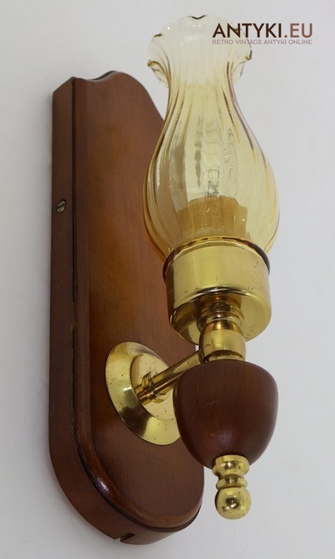 antyczne kinkiety w stylu rustykalnym