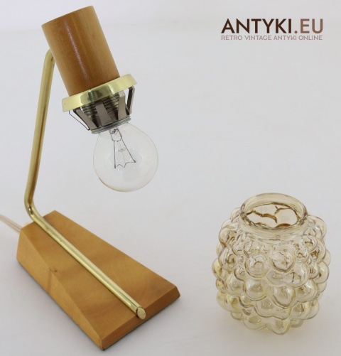 dekoracyjna lampka stołowa retro