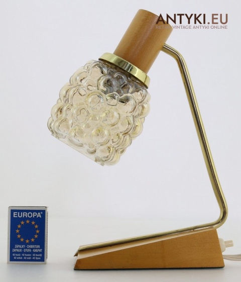 stylowa lampka biurkowa vintage