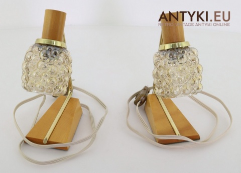 retro lampki stołowe