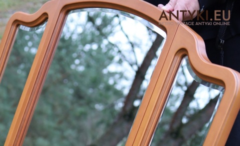 3 skrzydłowe lustro stare