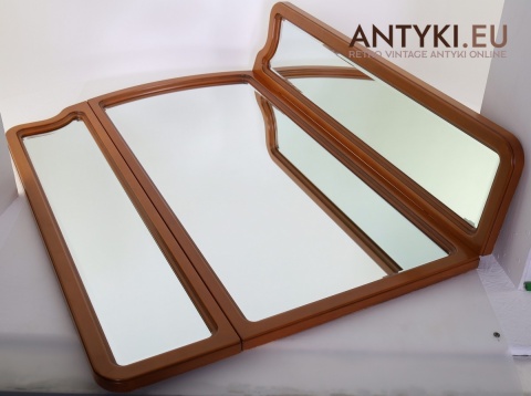 starodawne 3 skrzydłowe lustro