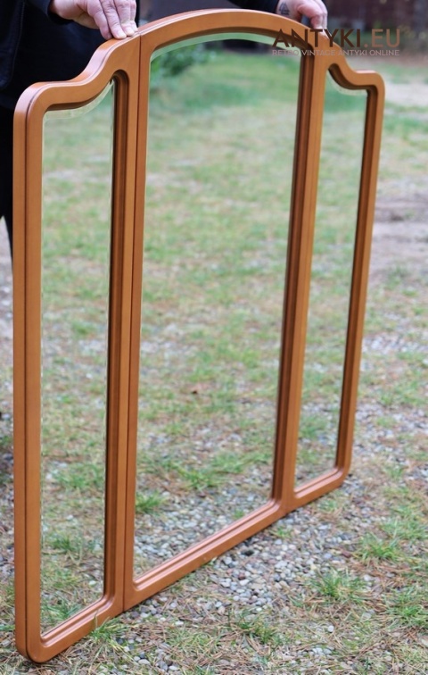 stylowe 3 skrzydłowe lustro