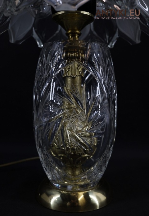 lampa stołowa vintage luksusowy blask