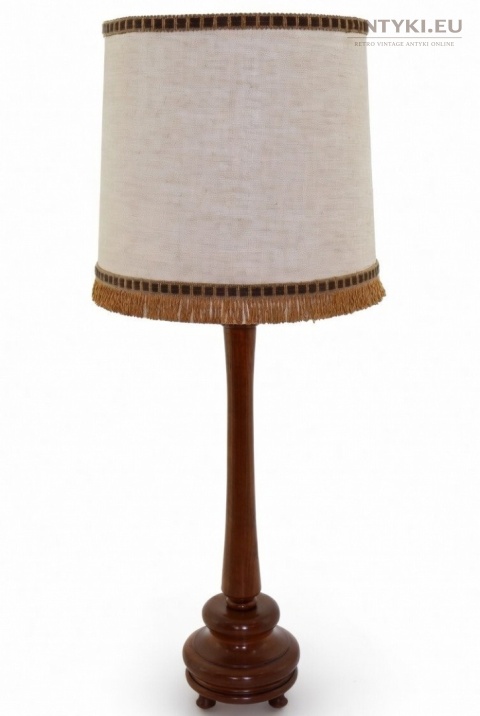 smukła lampa stołowa retro