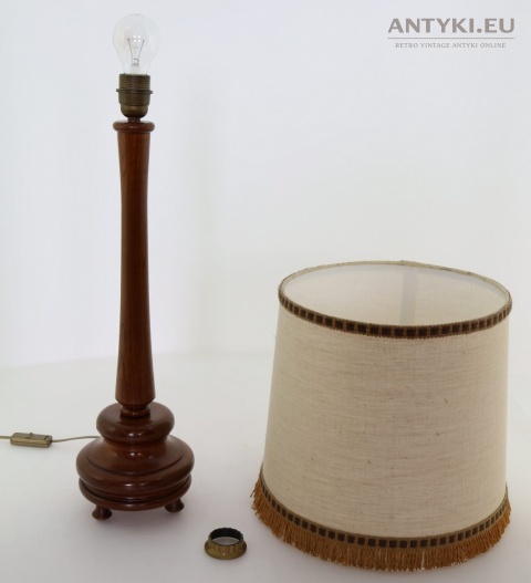wysoka lampa vintage 90 cm