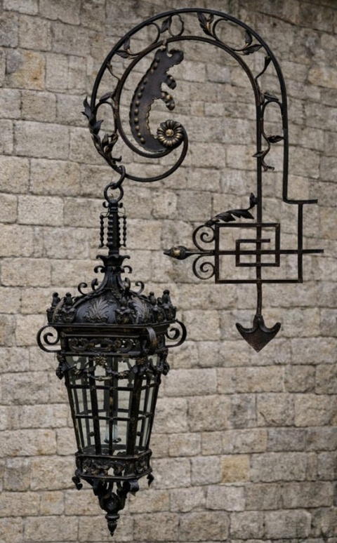 dworskie latarnie zewnętrzne