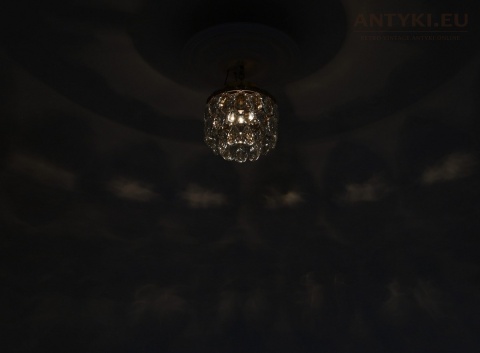 retro plafoniera mosiężna