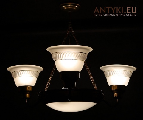 stara lampa sufitowa do ganku retro