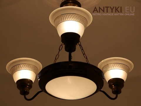 stara lampa sufitowa do holu