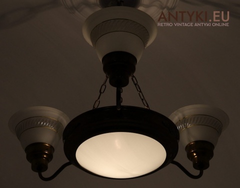 stara lampa sufitowa do łazienki