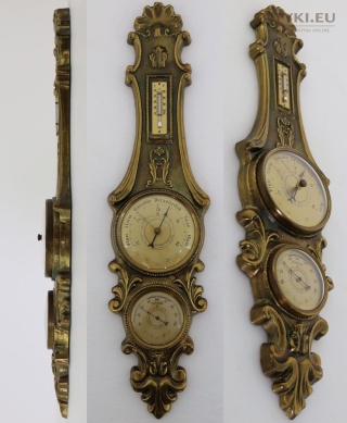 Antyczna stacja pogody XL – mosiężna, połowa XX wieku