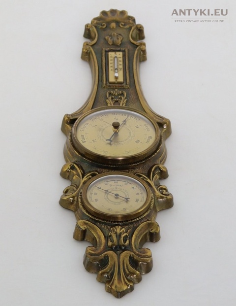 duża barokowa stacja pogody z epoki