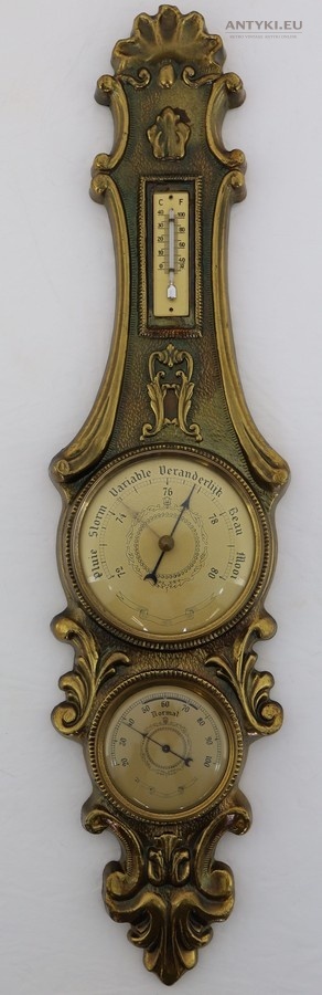 barokowa stacja pogody do salonu klasycznego