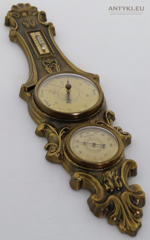 barokowa stacja pogody dekoracyjna xl