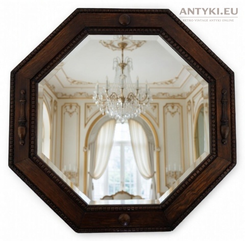 antyczne lustro ścienne