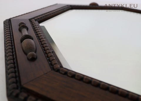 oktagon lustro retro klasyczne