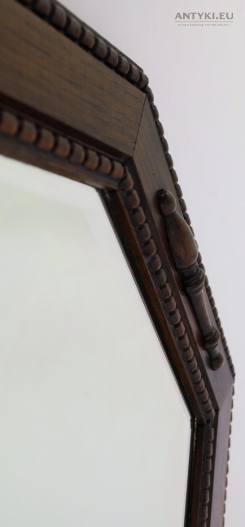 oktagon lustro vintage do salonu