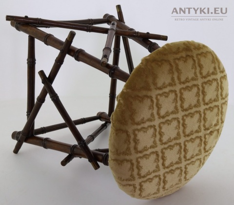 taboret kolonialny antyczny