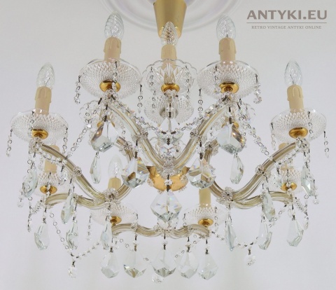 luksusowy żyrandol kryształowy maria teresa