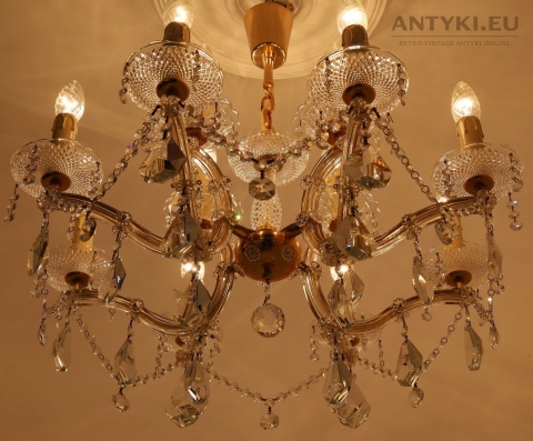 12 żarówek maria teresa żyrandol