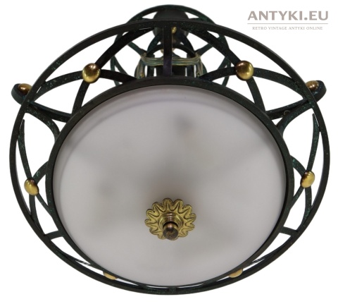oświetlenie vintage sufitowe