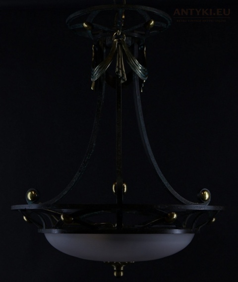 gabinetowy żyrandol retro