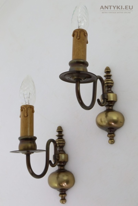 retro lampy ścienne chippendale