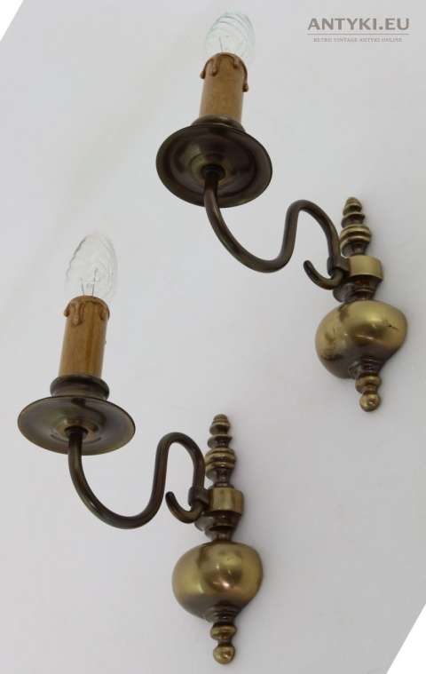 oświetlenie ścienne vintage