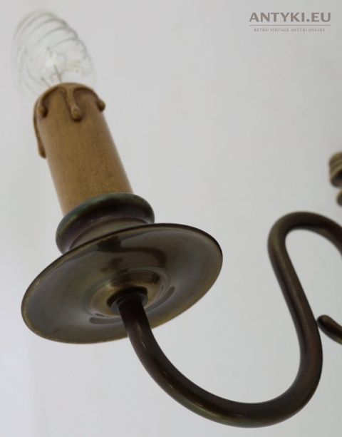 stare kinkiety z patyną