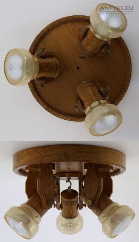 unikatowe plafony dębowe retro