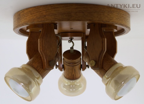 antyczny plafon drewniany vintage rfn