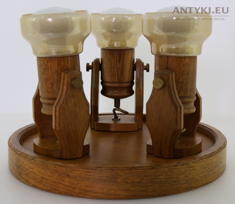 retro plafon dębowy niemcy