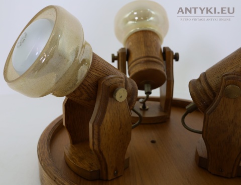 ruchome lampy kinkiet retro