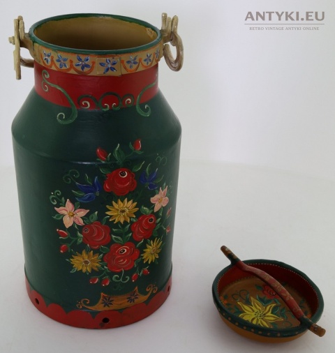 bańka na mleko francuska sygnowana