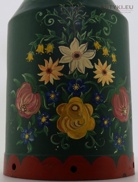 dekoracja rustykalna bańka na mleko