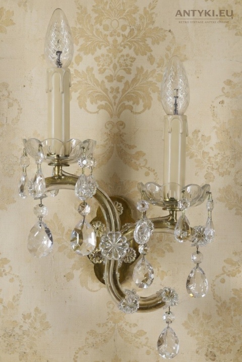 xl antyczny kinkiet maria teresa austria