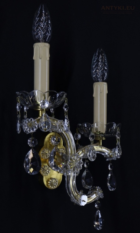 maria teresa styl pałacowy kinkiet