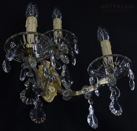 maria teresa duży kinkiet retro