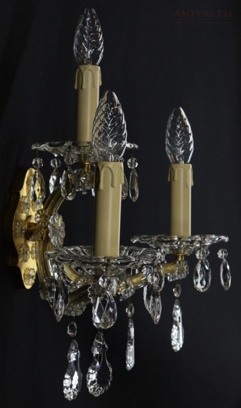 duży kinkiet maria teresa pałacowy