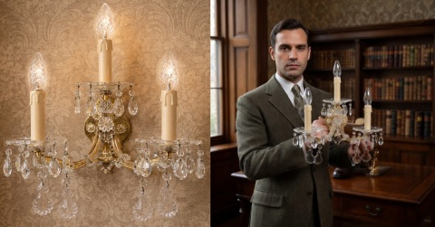 maria teresa oświetlenie antyczne